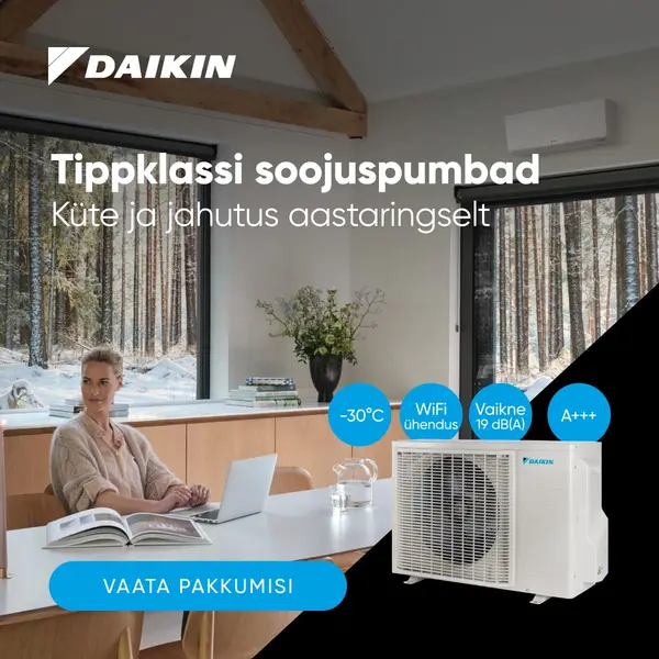 Daikin Perfera — soojuspump kütteks ja jahutuseks